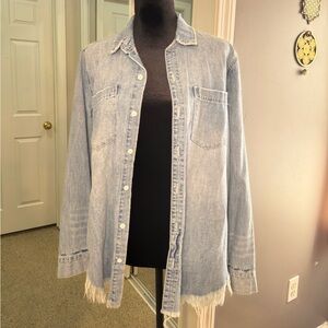 Lucky Brand Light Blue Button Down Shirt